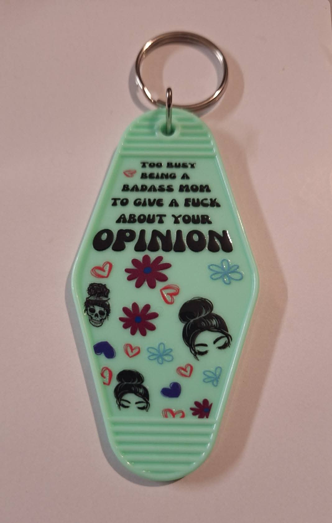 Opinion motel keychain