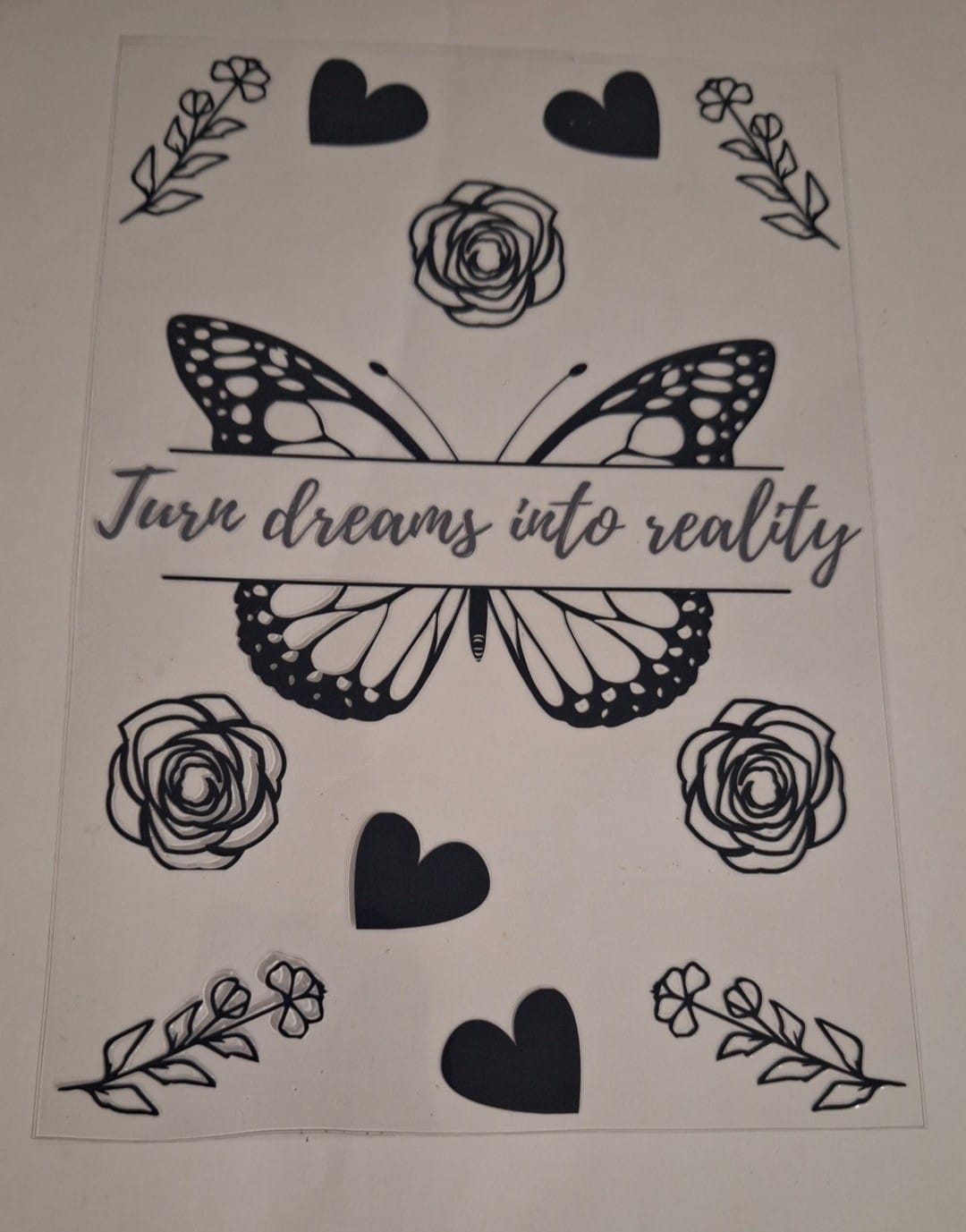 Turn dreams into reality A5 bookcovers