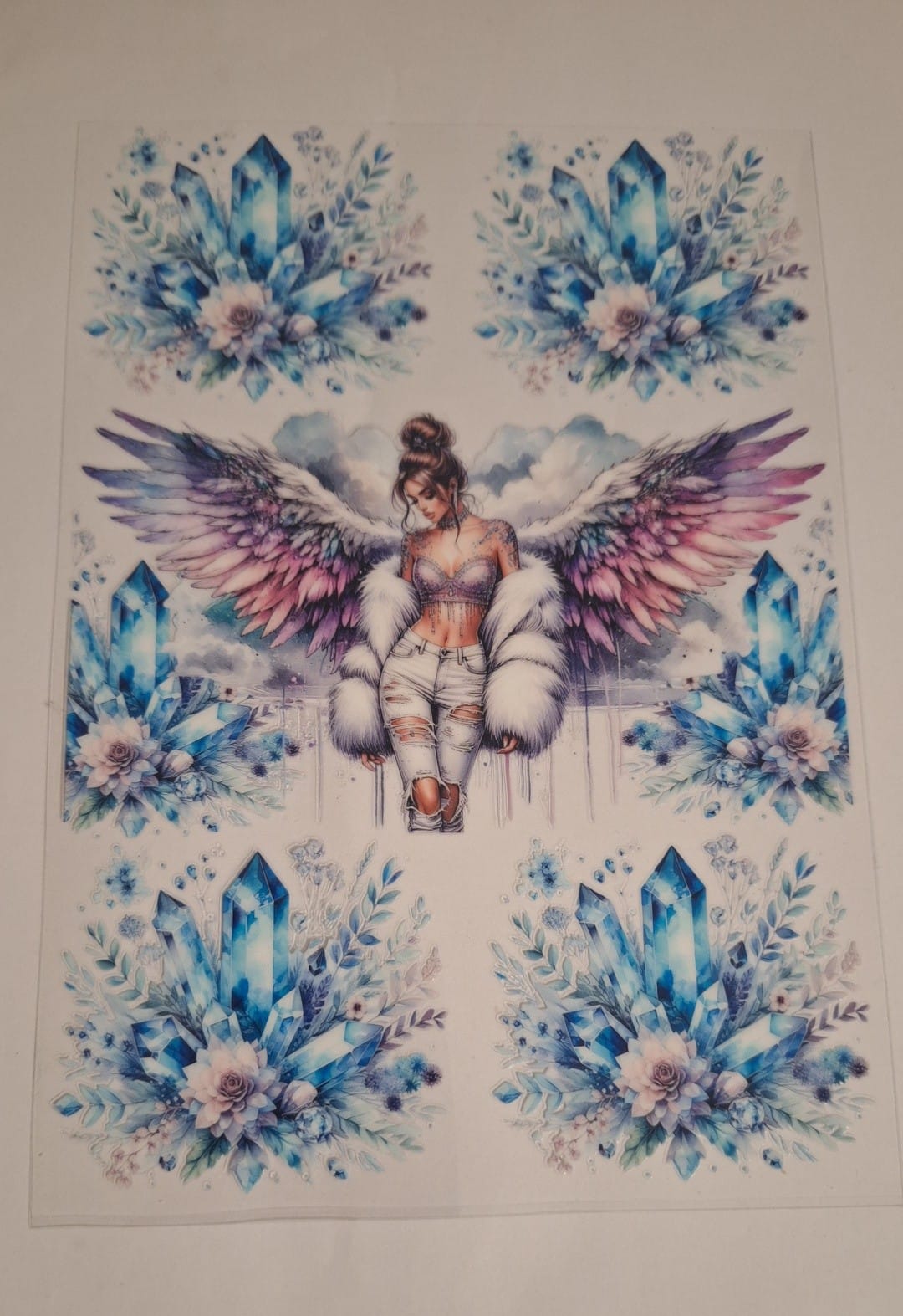 Angel lady A5 bookcovers