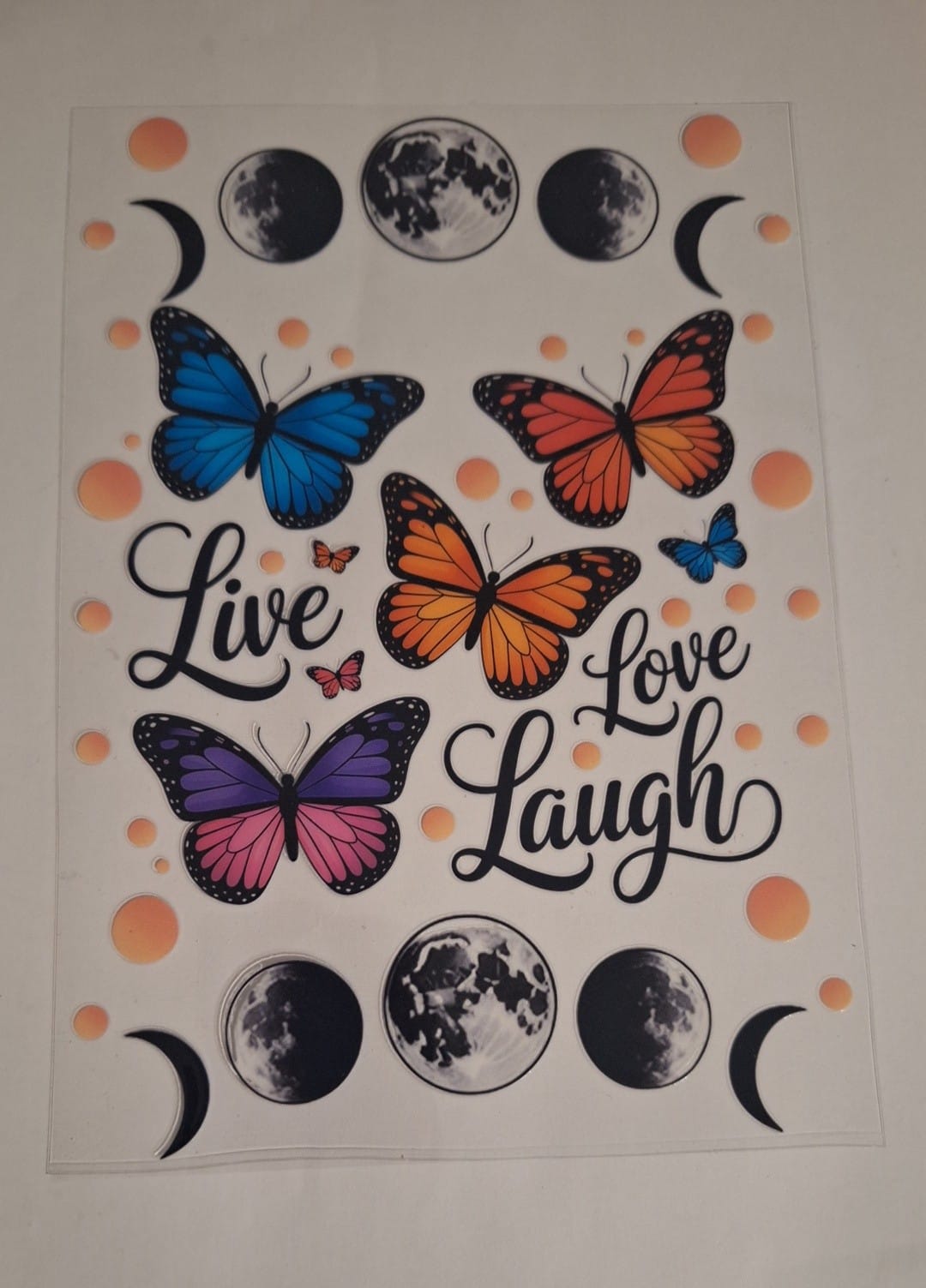 Live love laugh A5 bookcovers