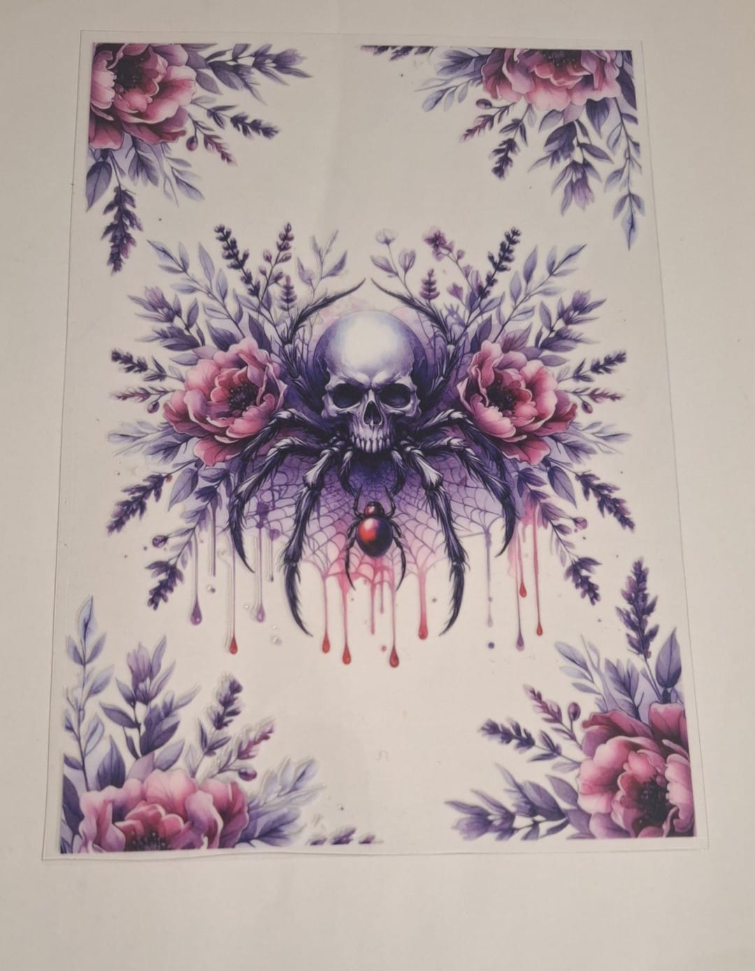 Skull spider A5 bookcovers