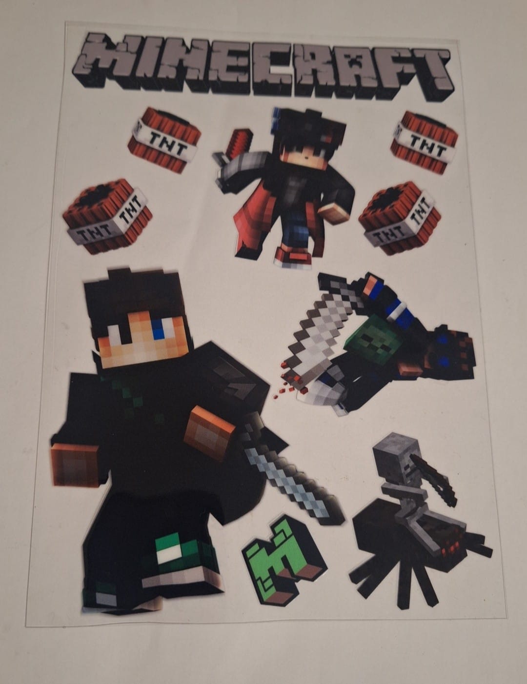 Minecraft s3 A5 bookcovers