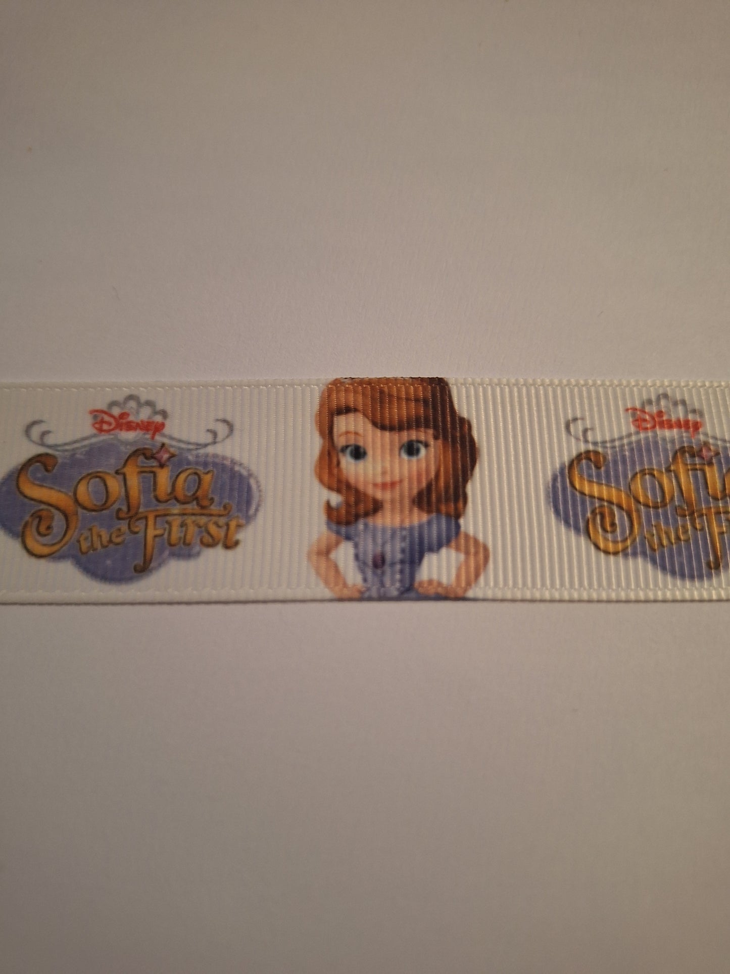 Sofia 1st 25mm ribbon