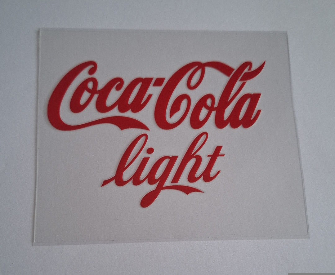 Coco-cola light Uvdtf pocket Size Decals