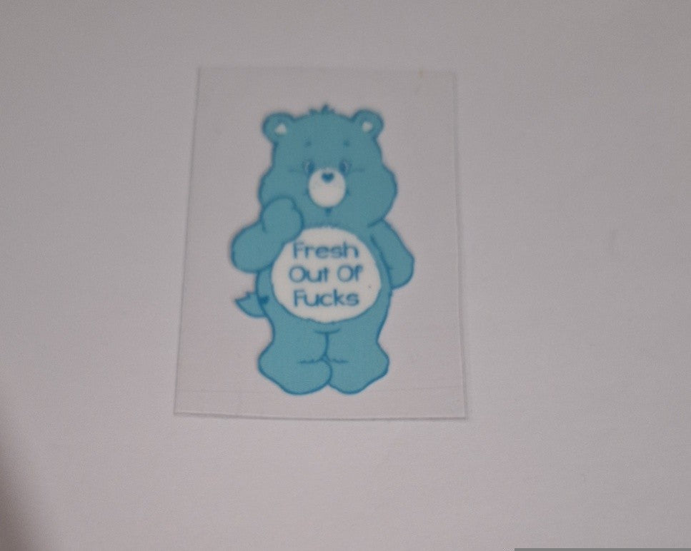 Fresh out of fucks Motel keychain Decals