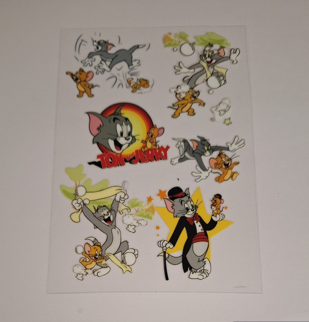 Tom & jerry A6 book covers