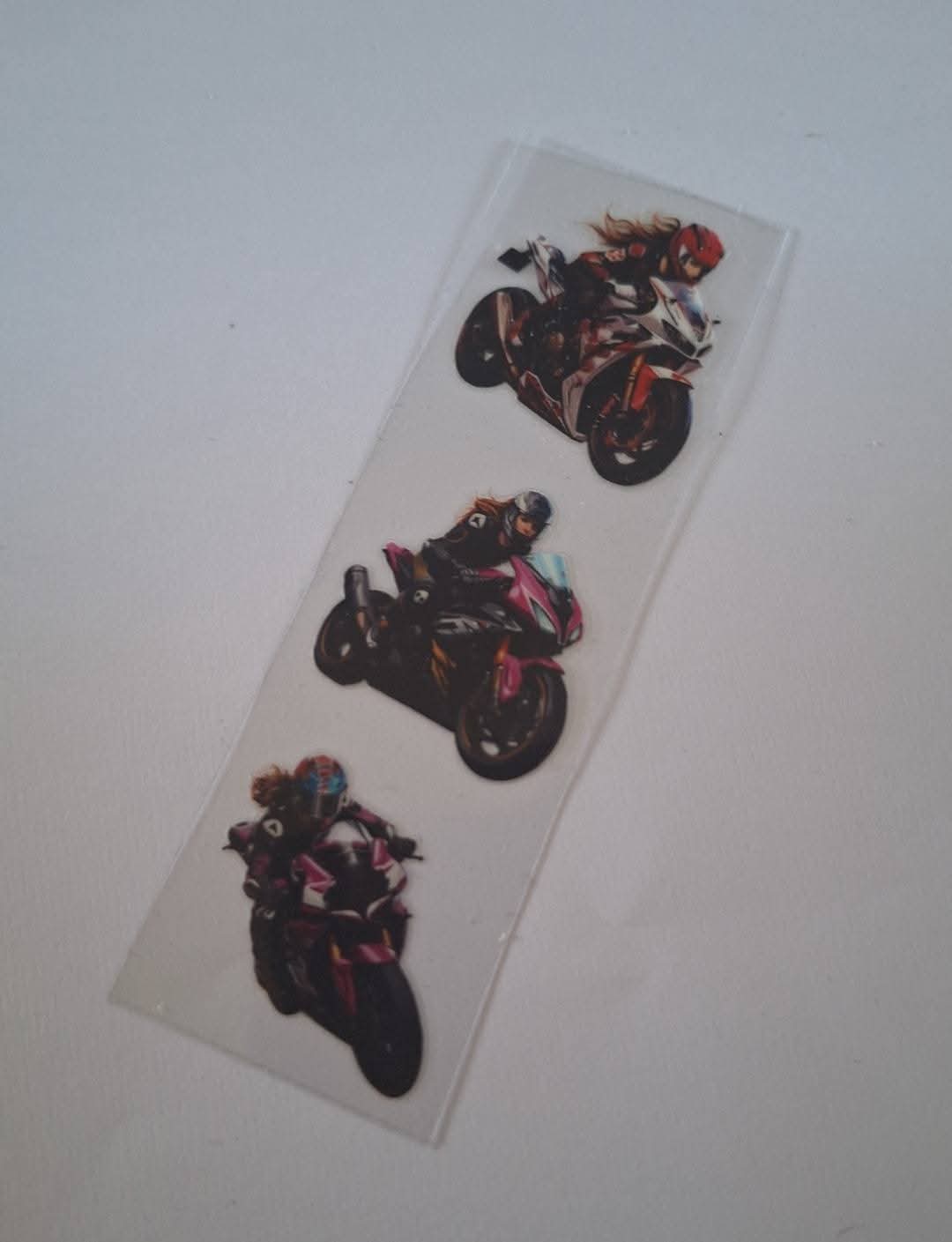 Motorbike Pen/bookmark wrap