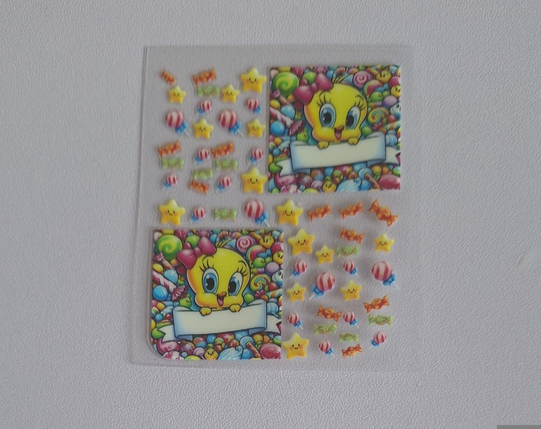 Tweety pie Mini spray bottle decal