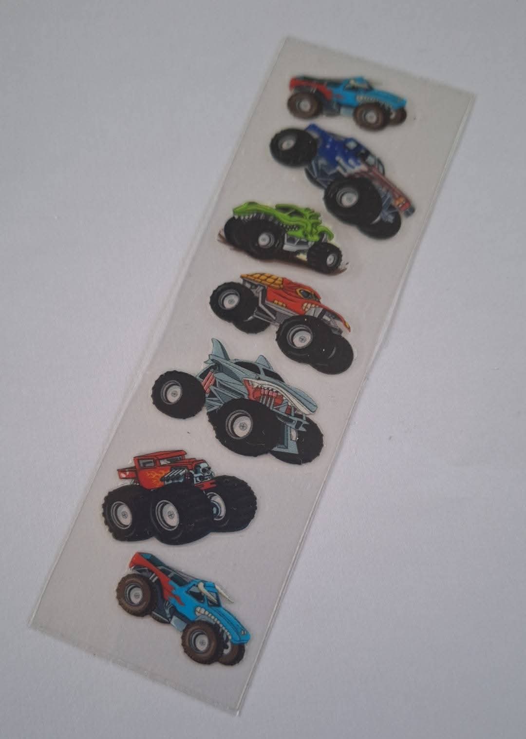 Monster Trucks Pen/bookmark wrap