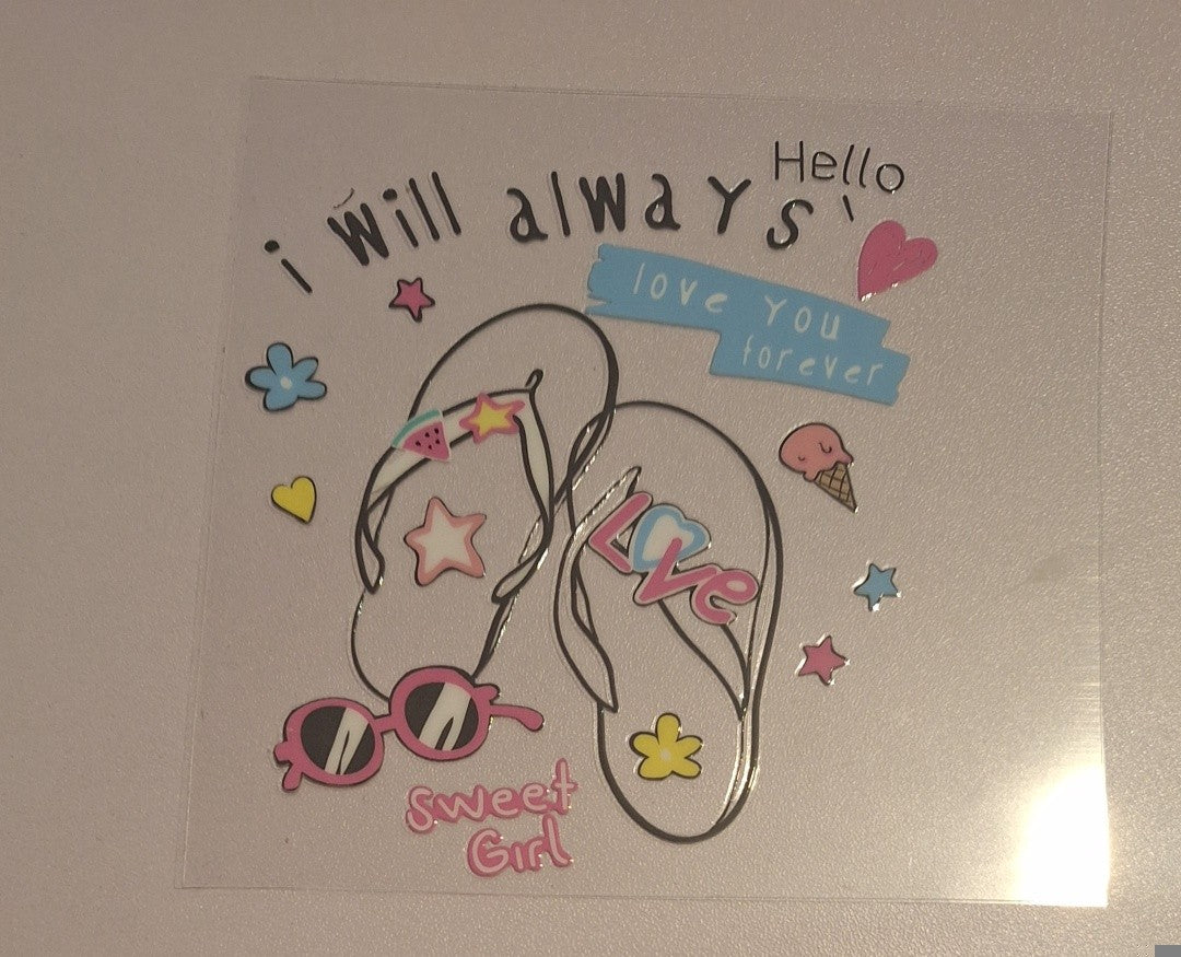 I will always Uvdtf decals