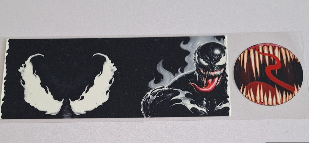 Venom 11oz Mug wrap & bottom