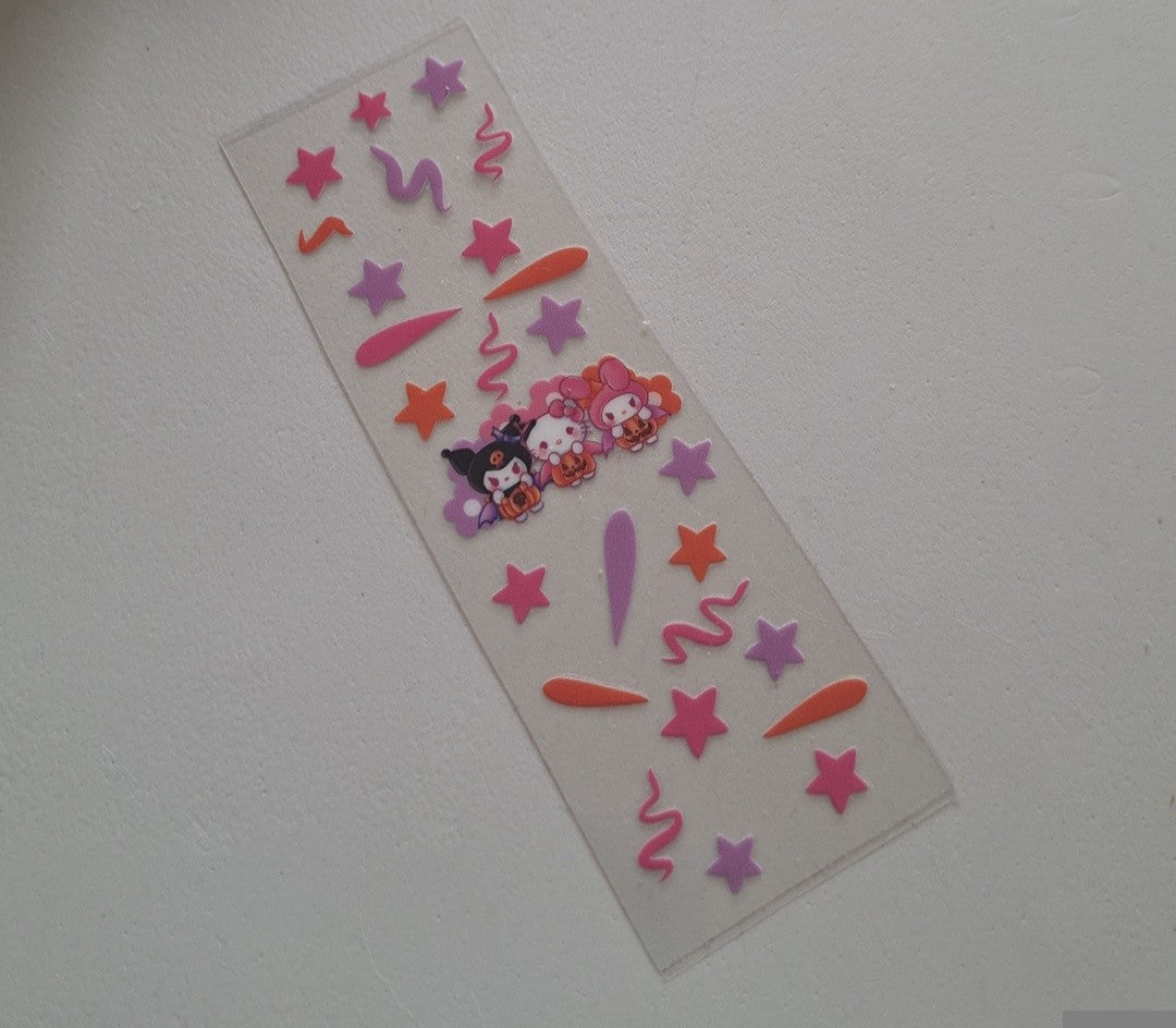 Kuromi stars Pen/Bookmark Wrap