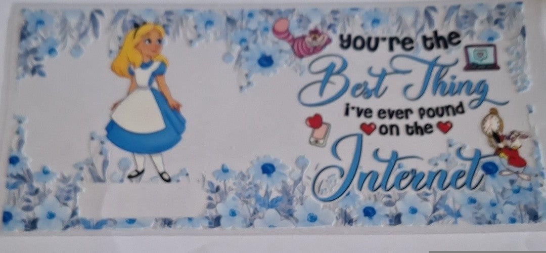 Alice best thing 16oz libbey cup wrap