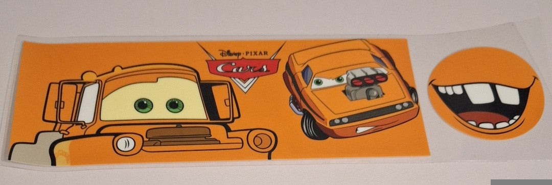 Cars 11oz Mug wrap & bottom