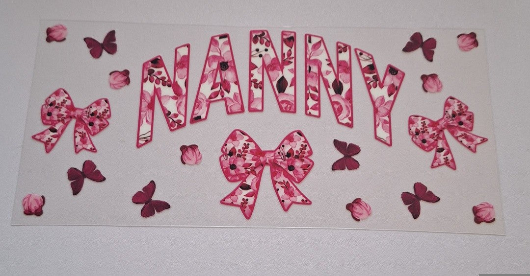 Nanny pink 16oz Libbey Cup Wrap