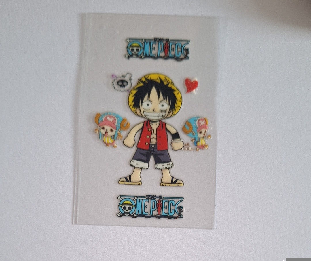 Anime character Motel Keychain Decal