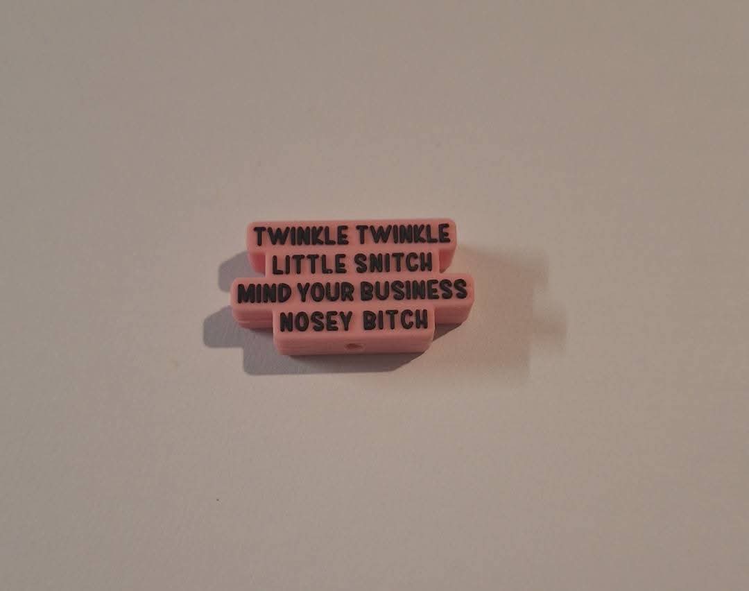 Twinkle Twinkle Little Snitch Focal Bead