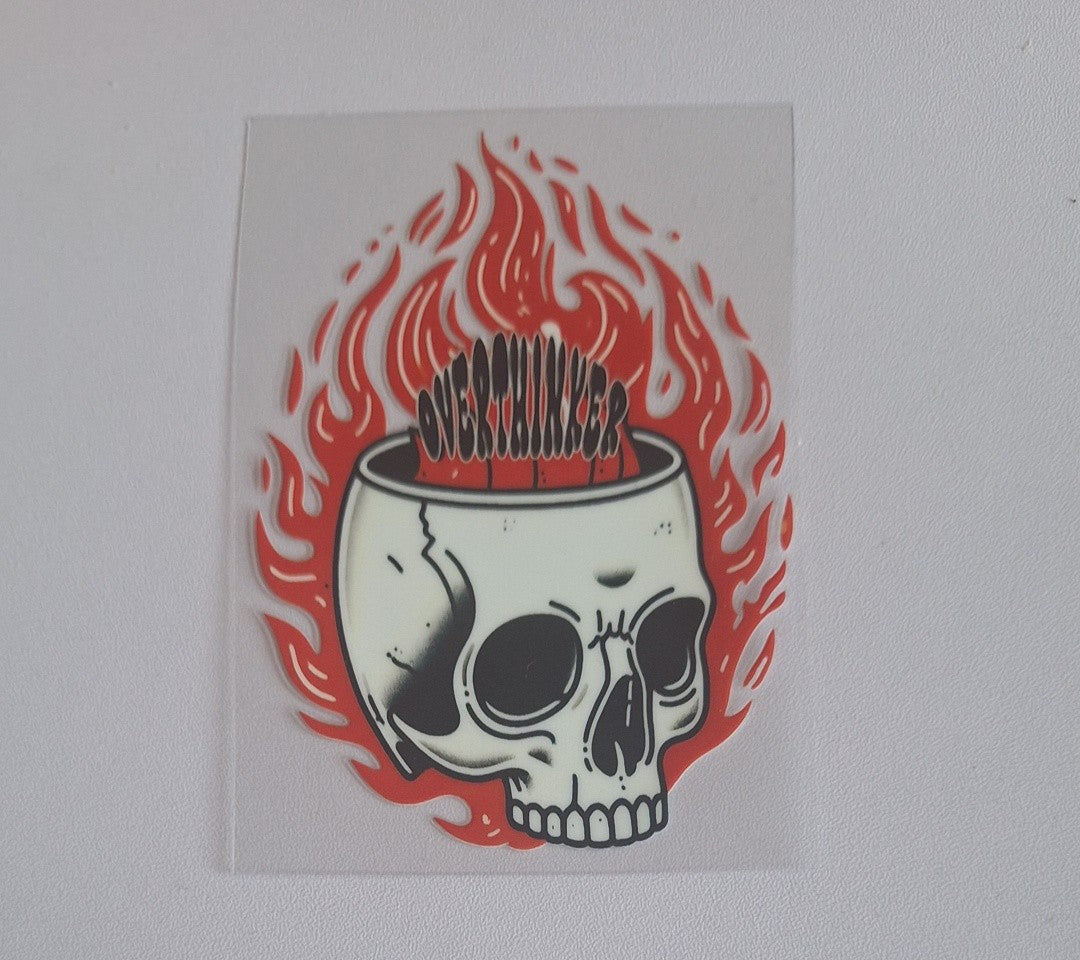 Overthinker Uvdtf decals
