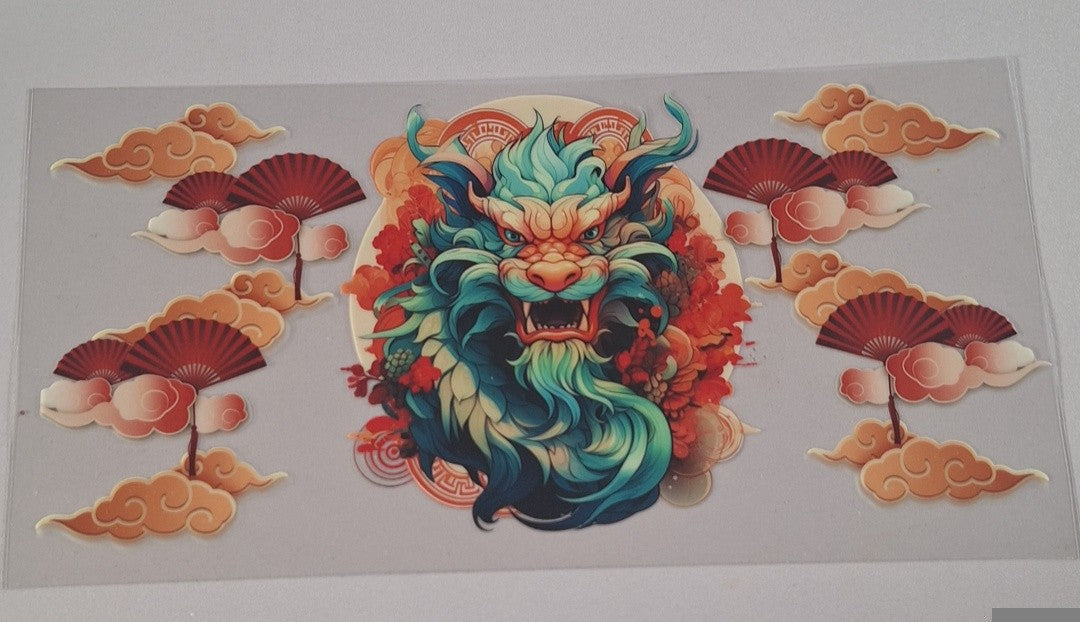 Chinese zodiac (dragon) 16oz Libbey Cup Wrap