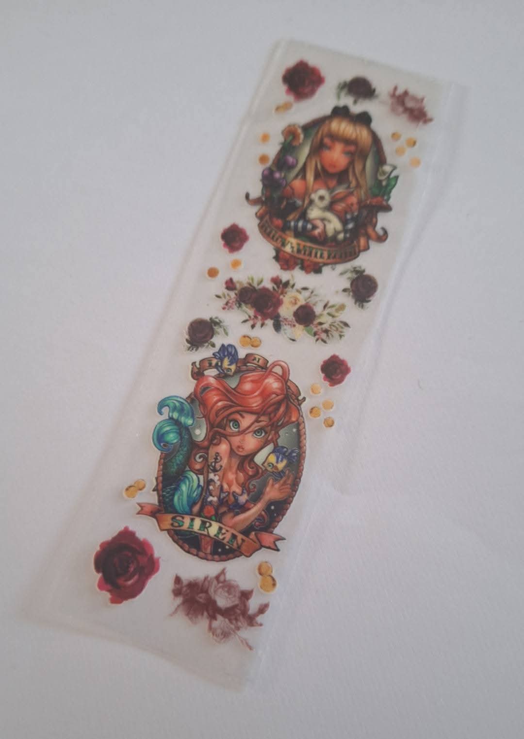 Ariel & Alice Pen/bookmark wrap