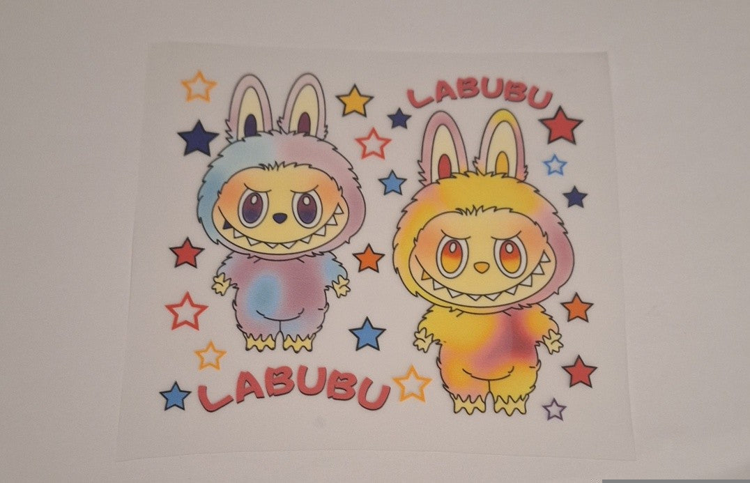 Labubu Pocket size heat transfers