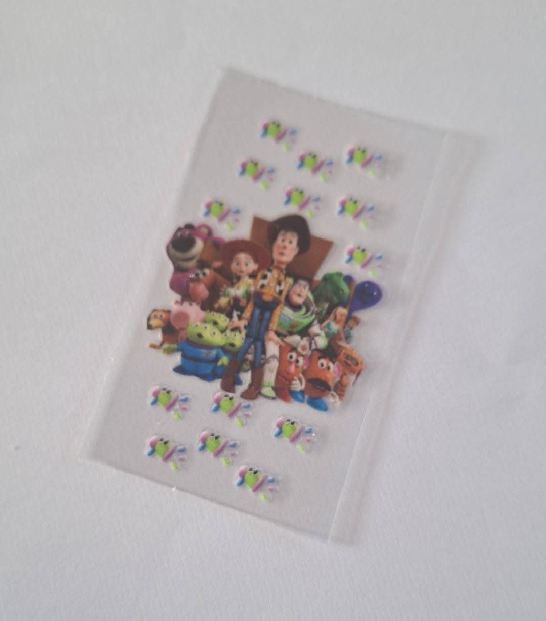 Toy Story Motel Keychain Decal