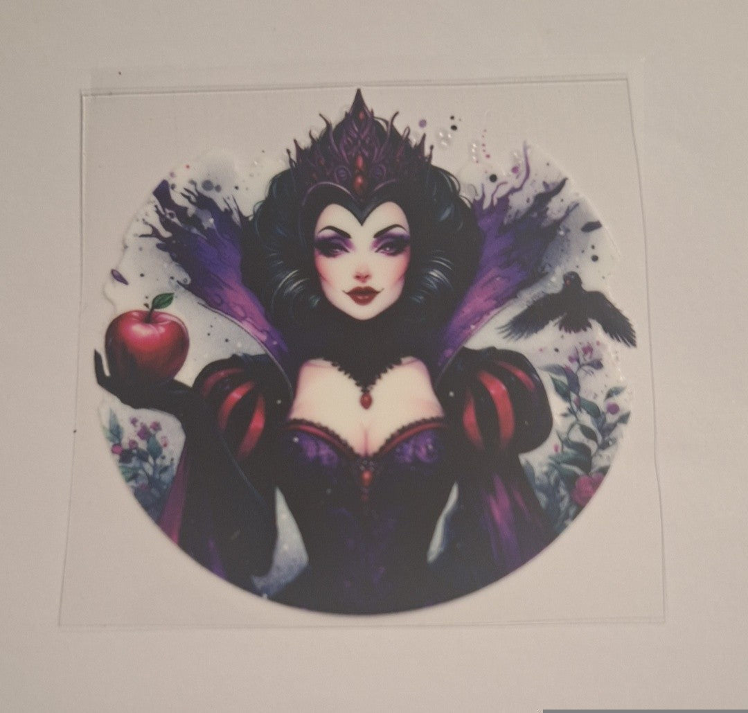 Dark queen 7cm uvdtf decal