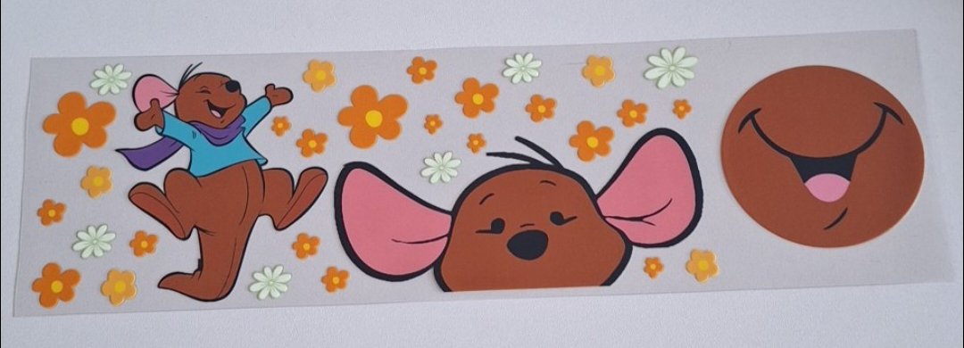 Cute roo 11oz Mug wrap & bottom