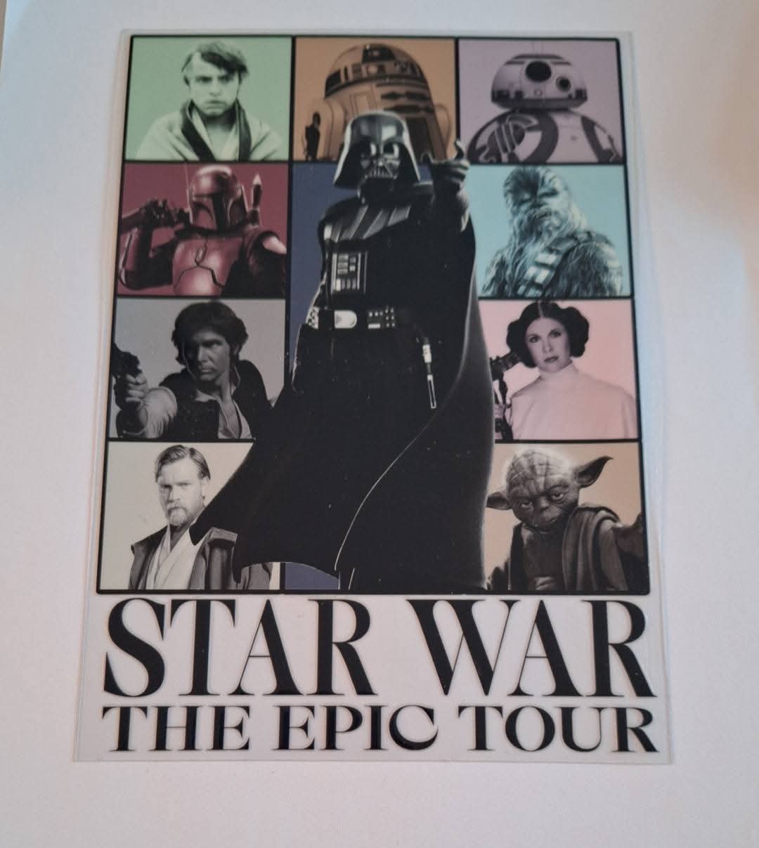 Star Wars The Epic Tour A5 Bookcover