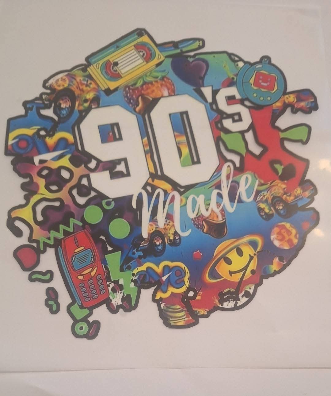 90s made dtf large Heat transfer