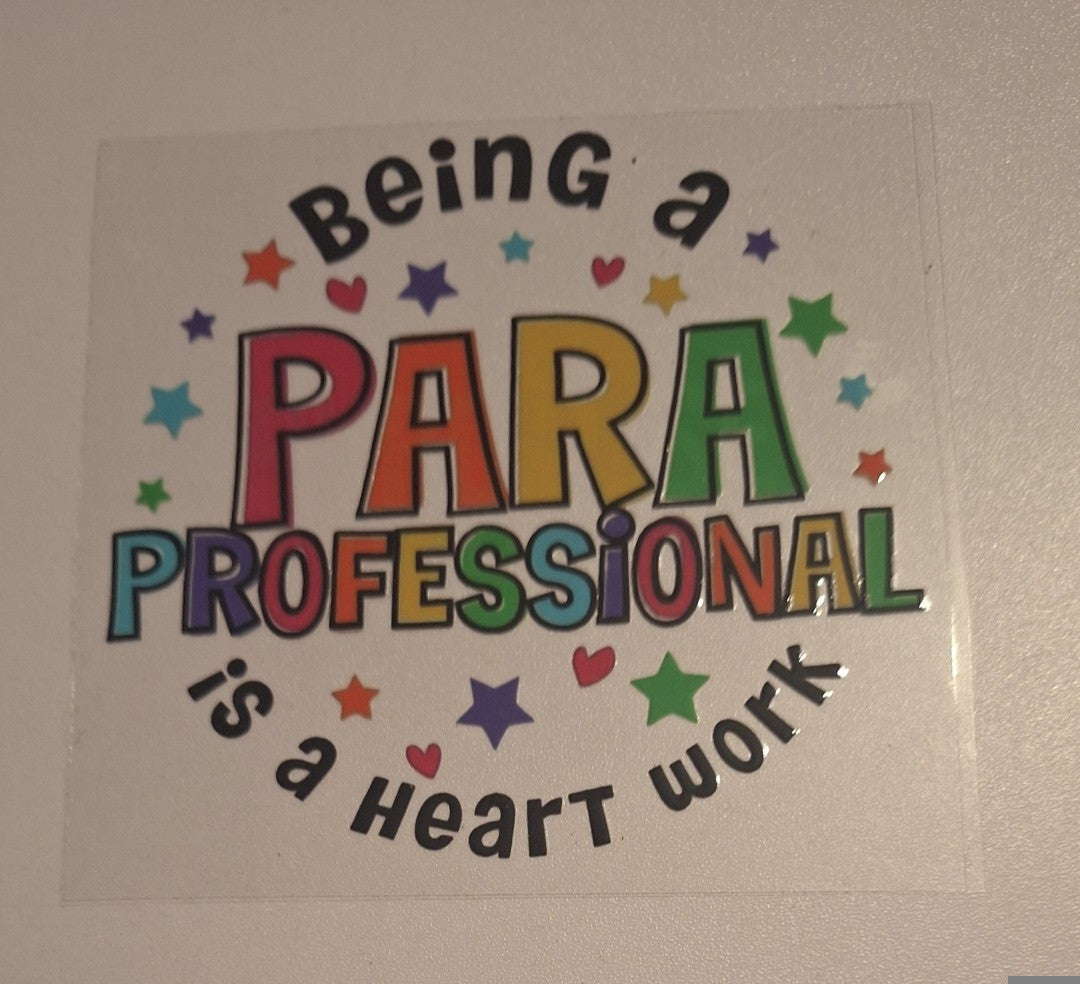 Para proffesional Uvdtf decals