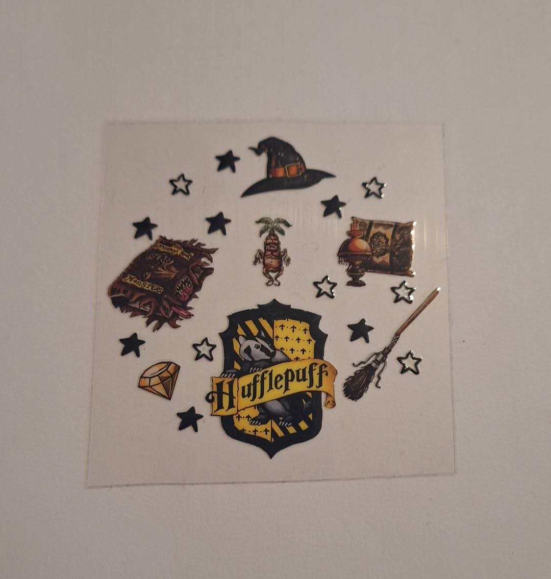 Hufflepuff 16oz Lid Decal