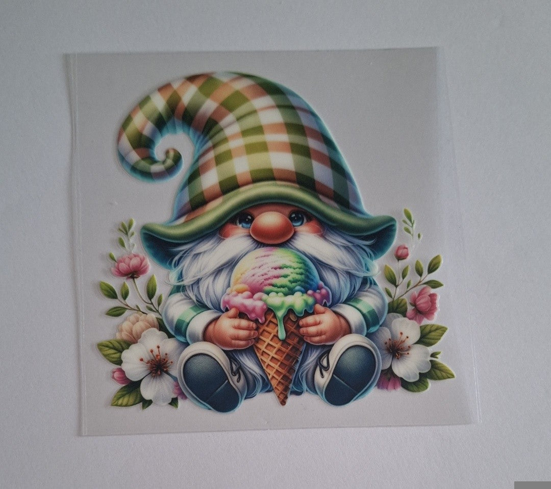 Icecream gonk Uvdtf pocket Size Decals