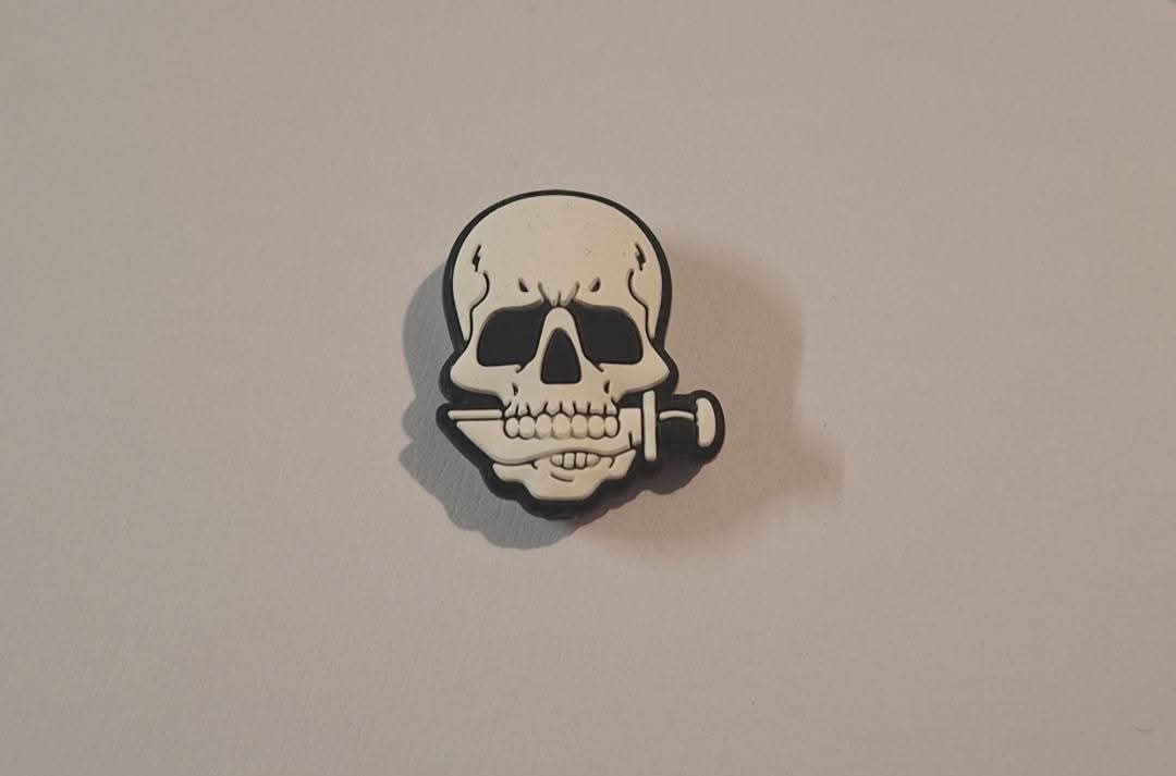 Skull Head Focal Bead