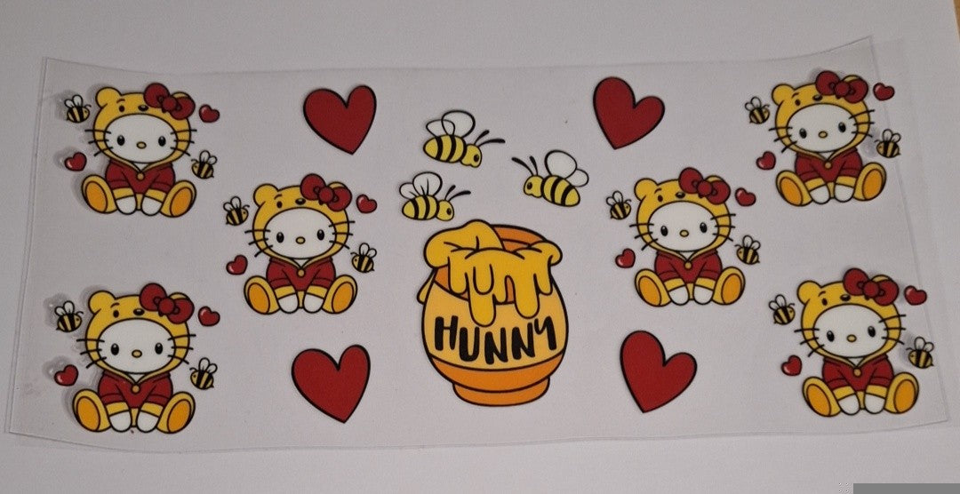 Hk hunny 16oz libbey cup wrap