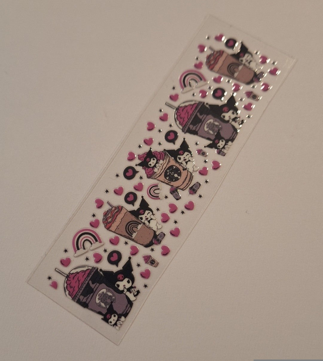 Coffee kuromi Pen/Bookmark Wrap