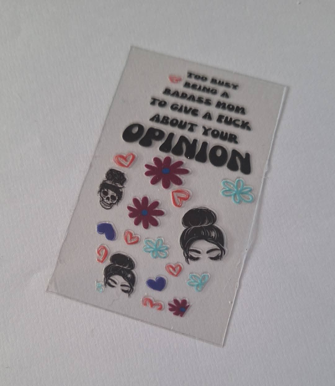 Opinion Motel Keychain Decal