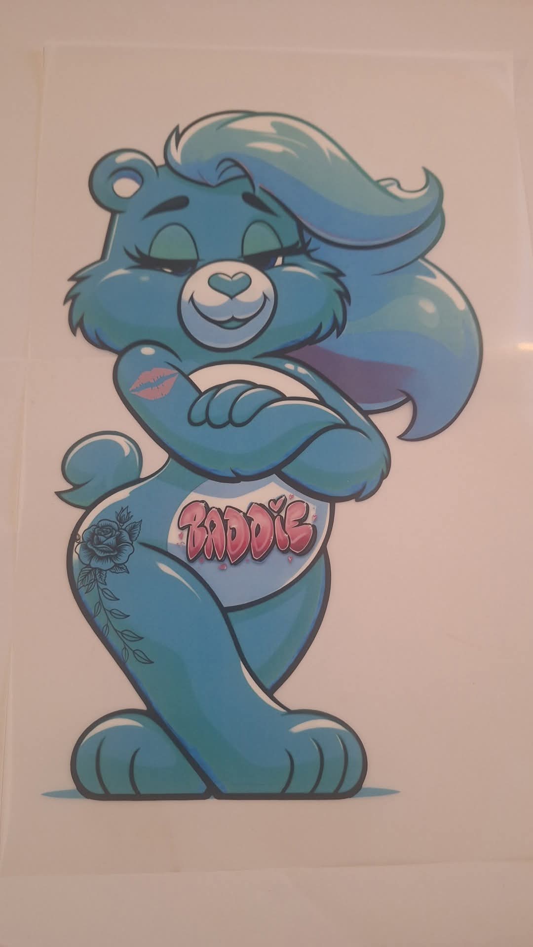 Baddie dtf medium Heat transfer