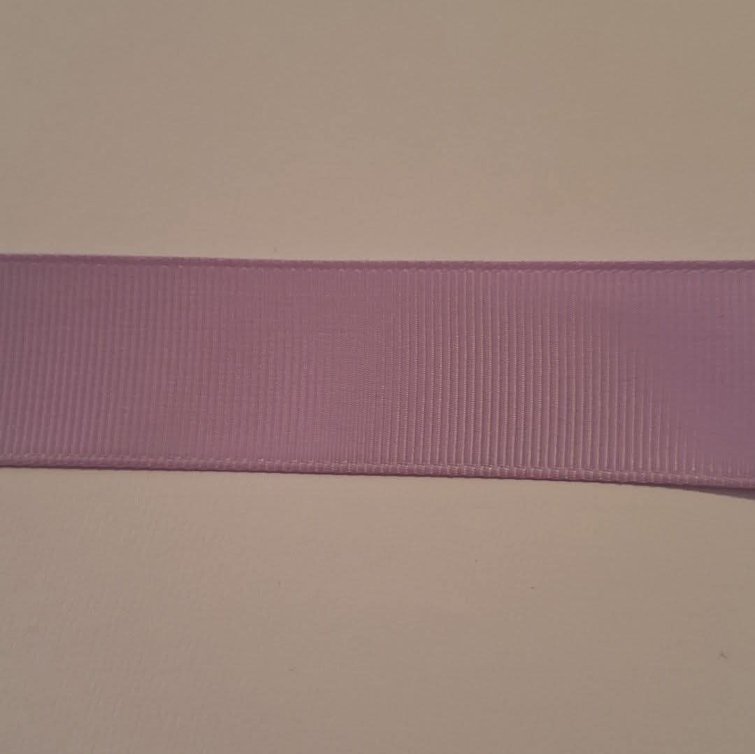 Lilac Grosgrain Ribbon 25mm