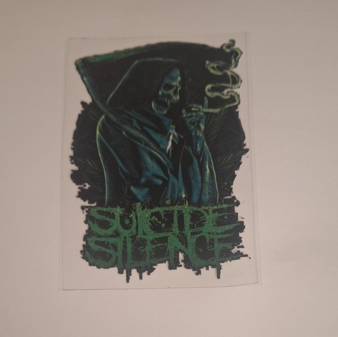 Suicide silence Uvdtf pocket Size Decals
