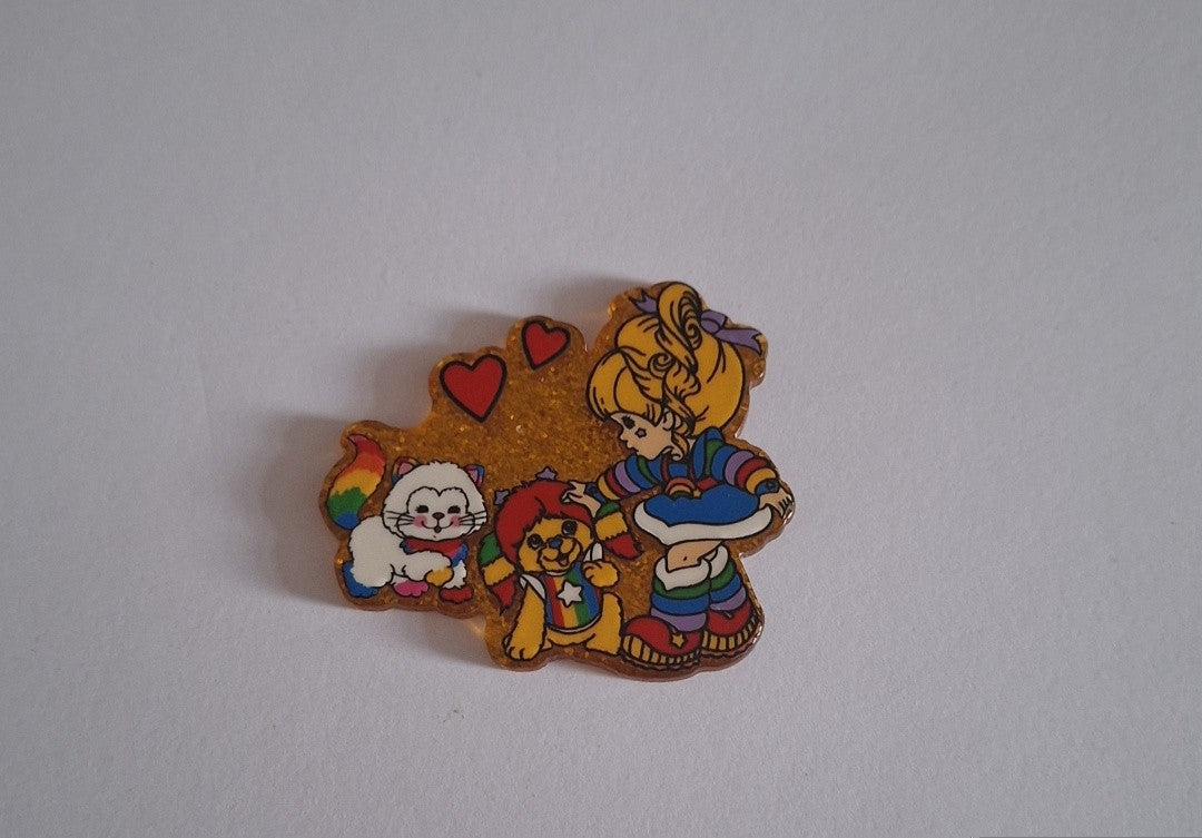 Rainbow brite & friends Acrylic flatback