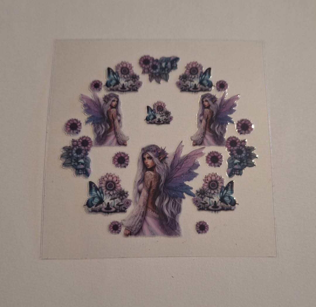 Fairies 16oz Lid Decal