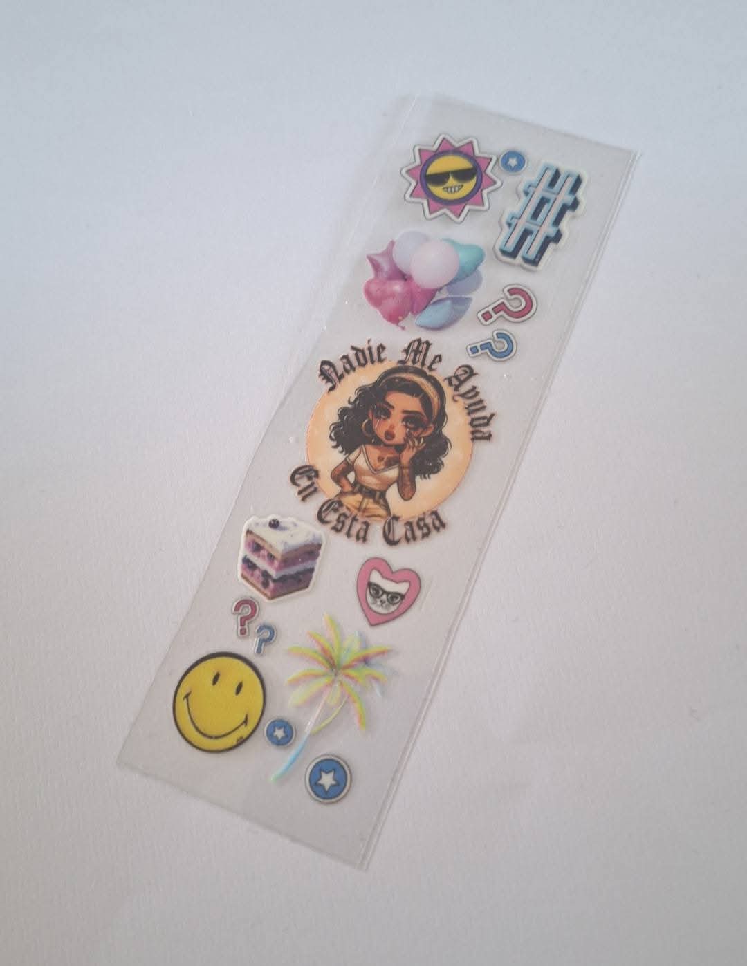 Spanish Girl Pen/bookmark wrap