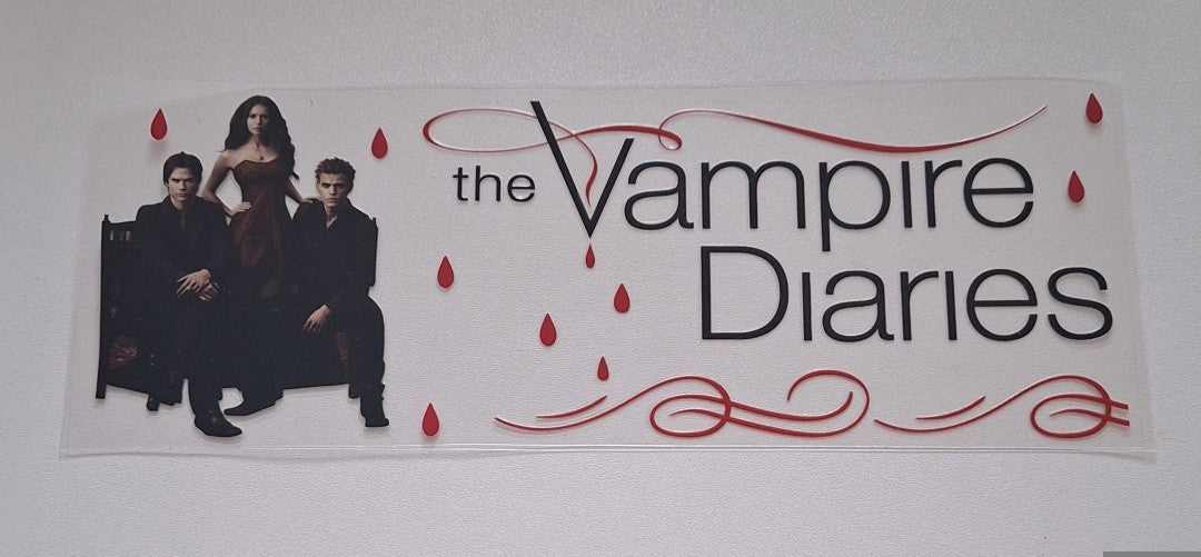 Vampire diaries 11oz uvdtf libbey cup wrap