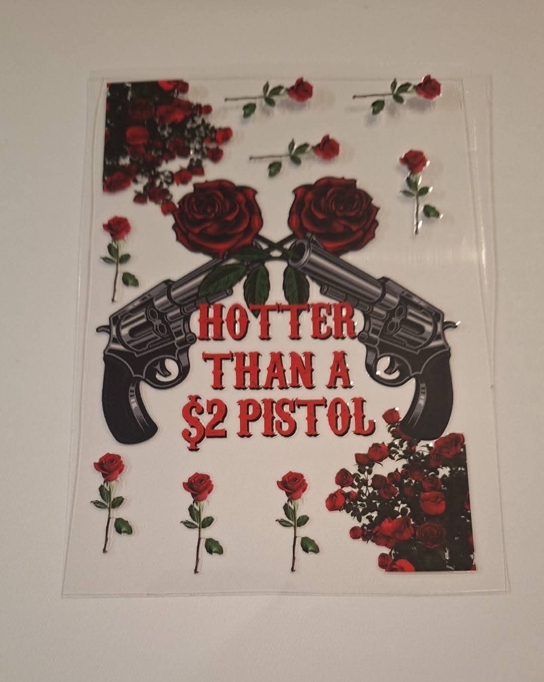 Hotter Than A $2 Pistol A6 Bookcovers
