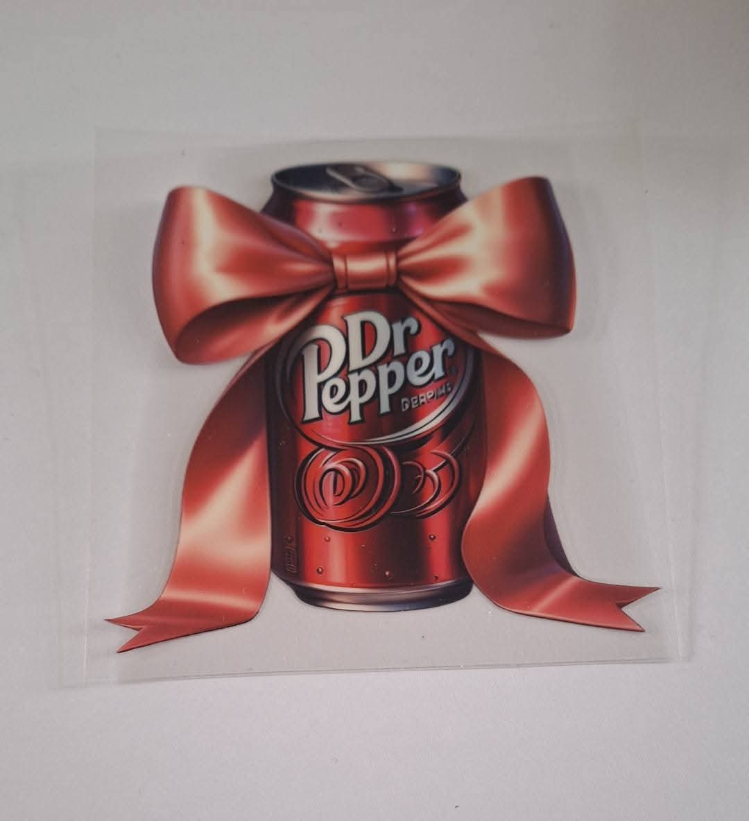 Dr pepper uvdtf decal