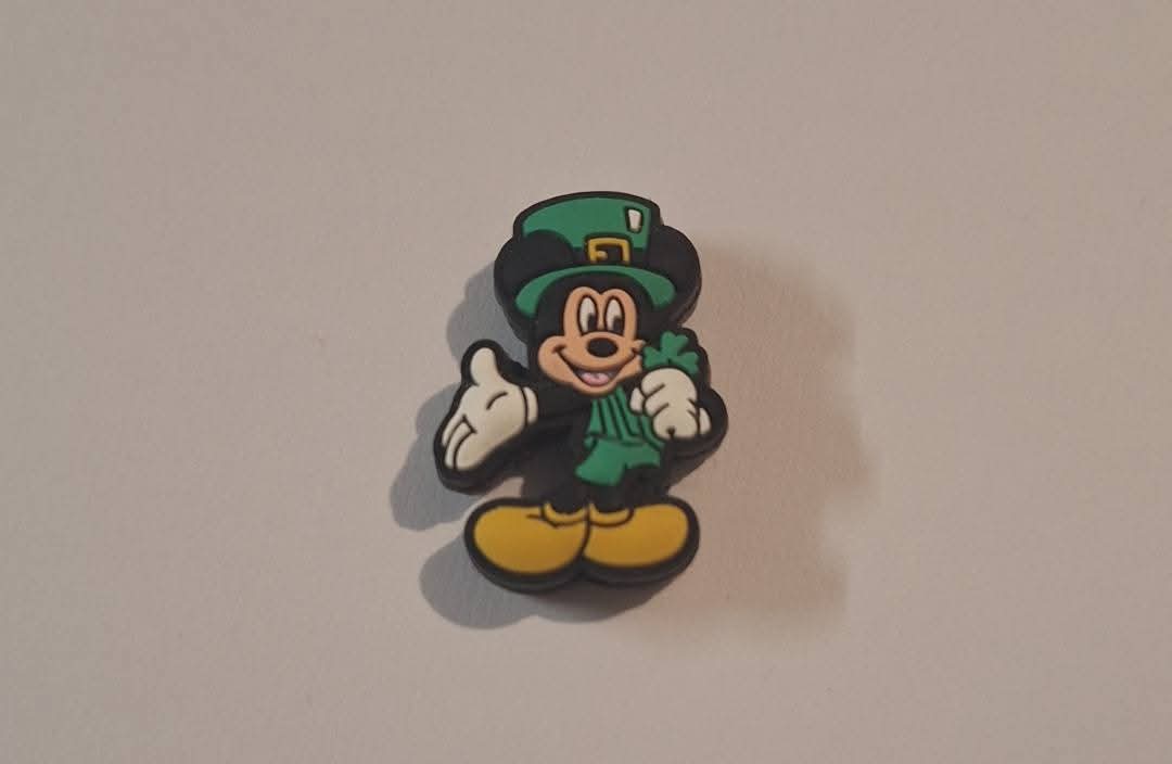 Mickey St Patricks Focal Bead