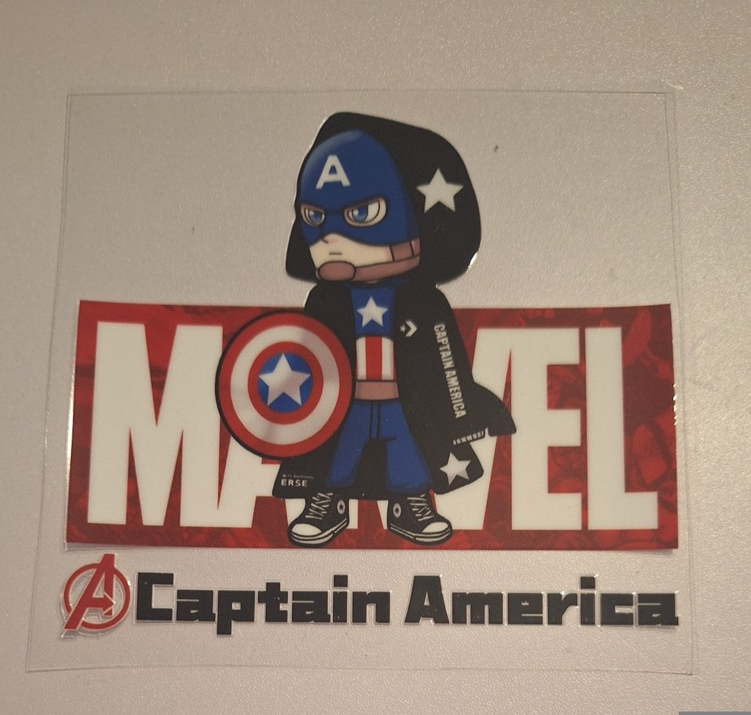 Captain america Uvdtf decals