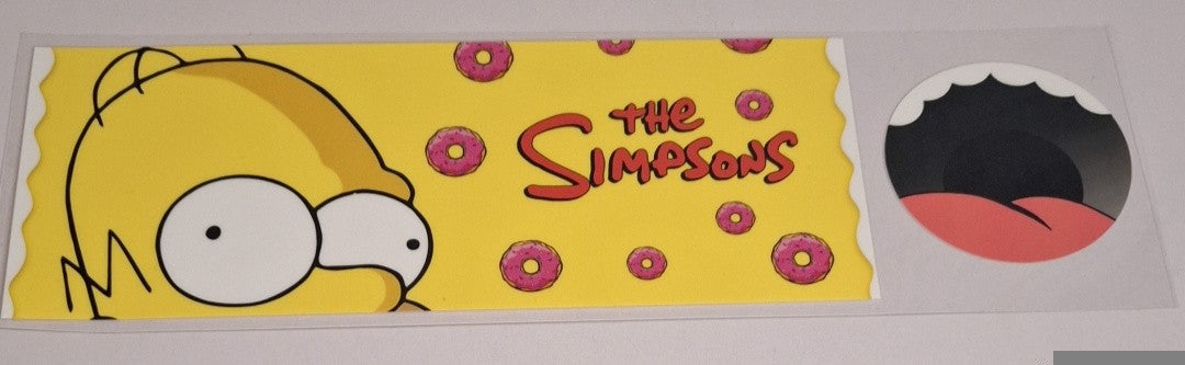 The simpsons 11oz Mug wrap & bottom