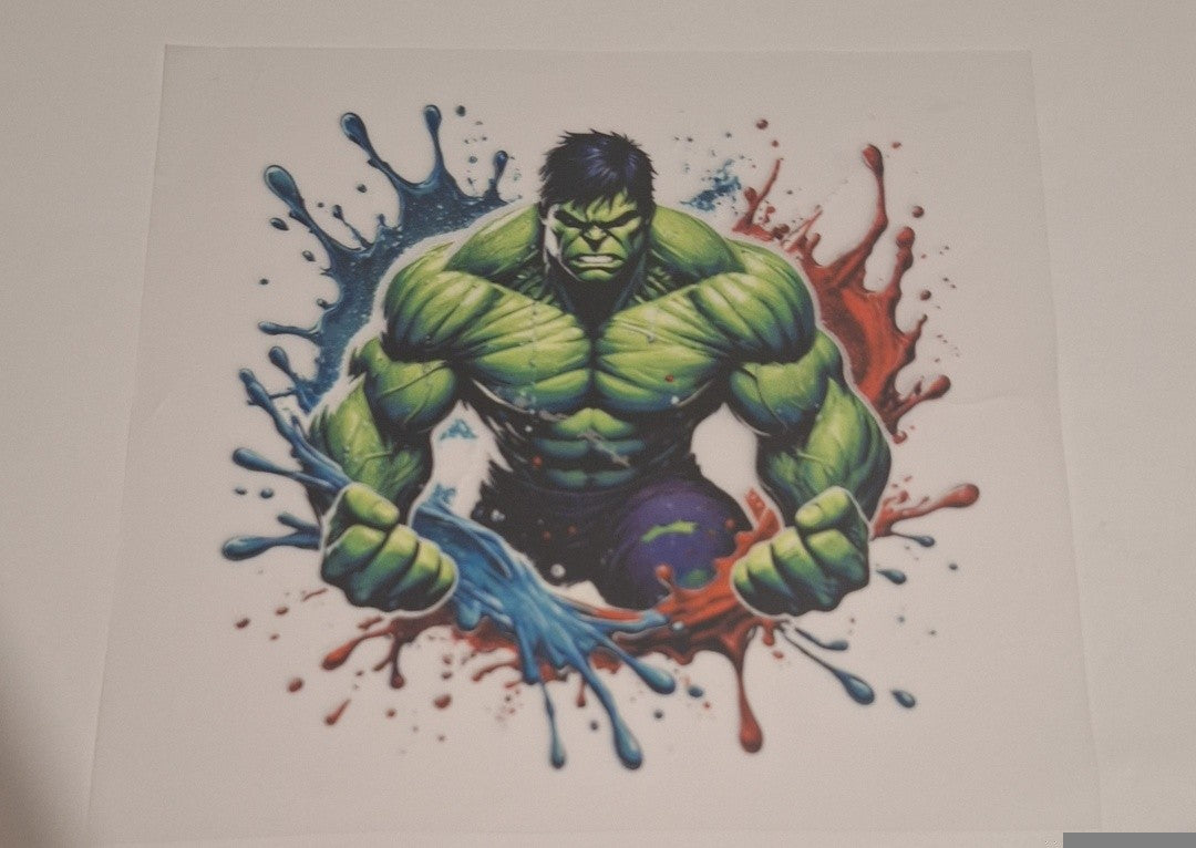 Hulk Pocket size heat transfers